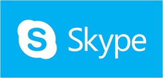 Skype logo Skype logo